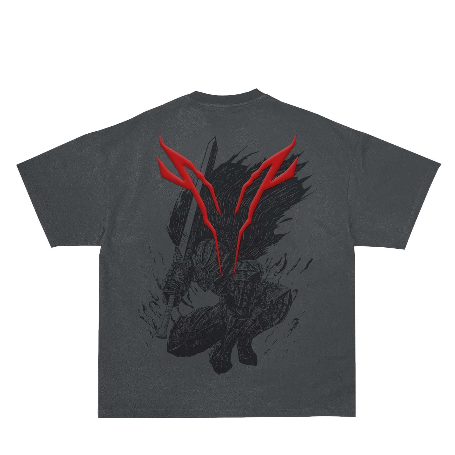 Black Swordsman V2 T-Shirt – Invicta Kuru