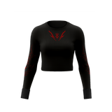 Tormented Seamless Cropped Top