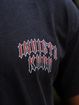 Black Swordsman V2 T-Shirt - Black Acid Wash