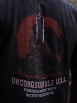 Black Swordsman V2 T-Shirt - Black Acid Wash