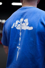 Judgement T-Shirt - Blue Acid Wash