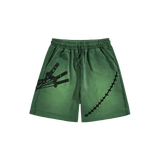 Ghost Katana Cotton Shorts