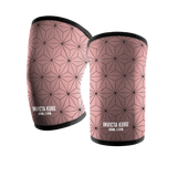 Pink Pattern Knee Sleeves