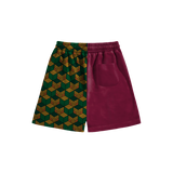 Water Pillar Cotton Shorts