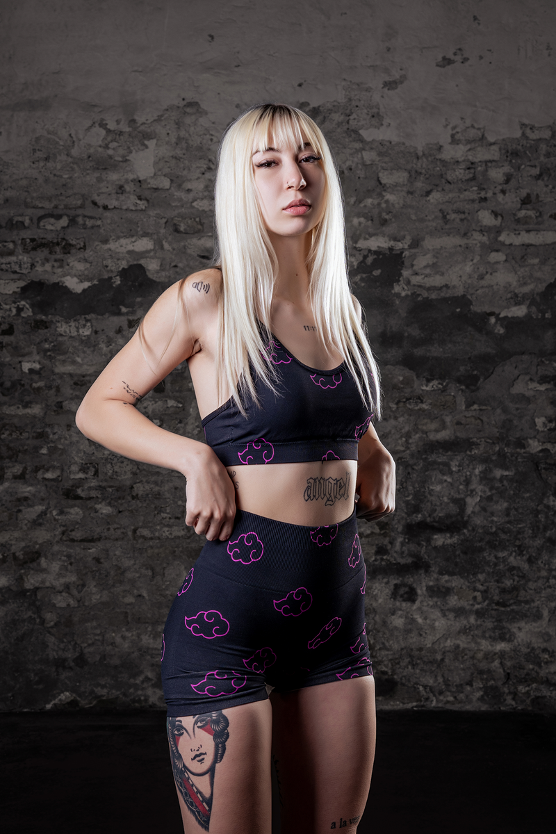 Pink Clouds Seamless Bra