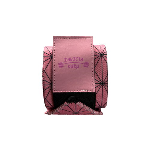 Pink Pattern Wrist Wraps