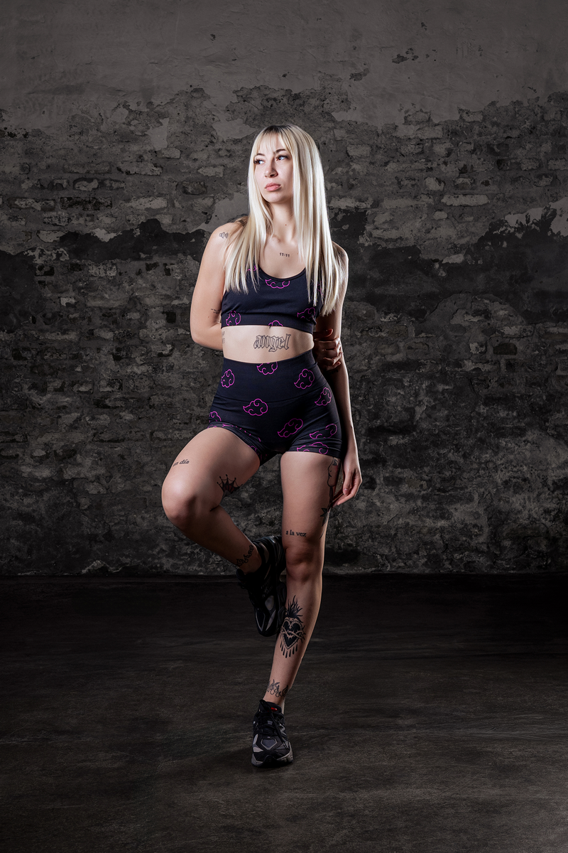 Pink Clouds Seamless Bra