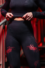 Masked Ghoul Seamless Leggings