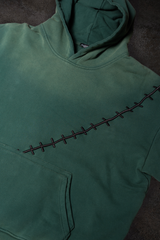 Ghost Katana Embroidery Hoodie