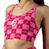 Wand Pattern Seamless Bra