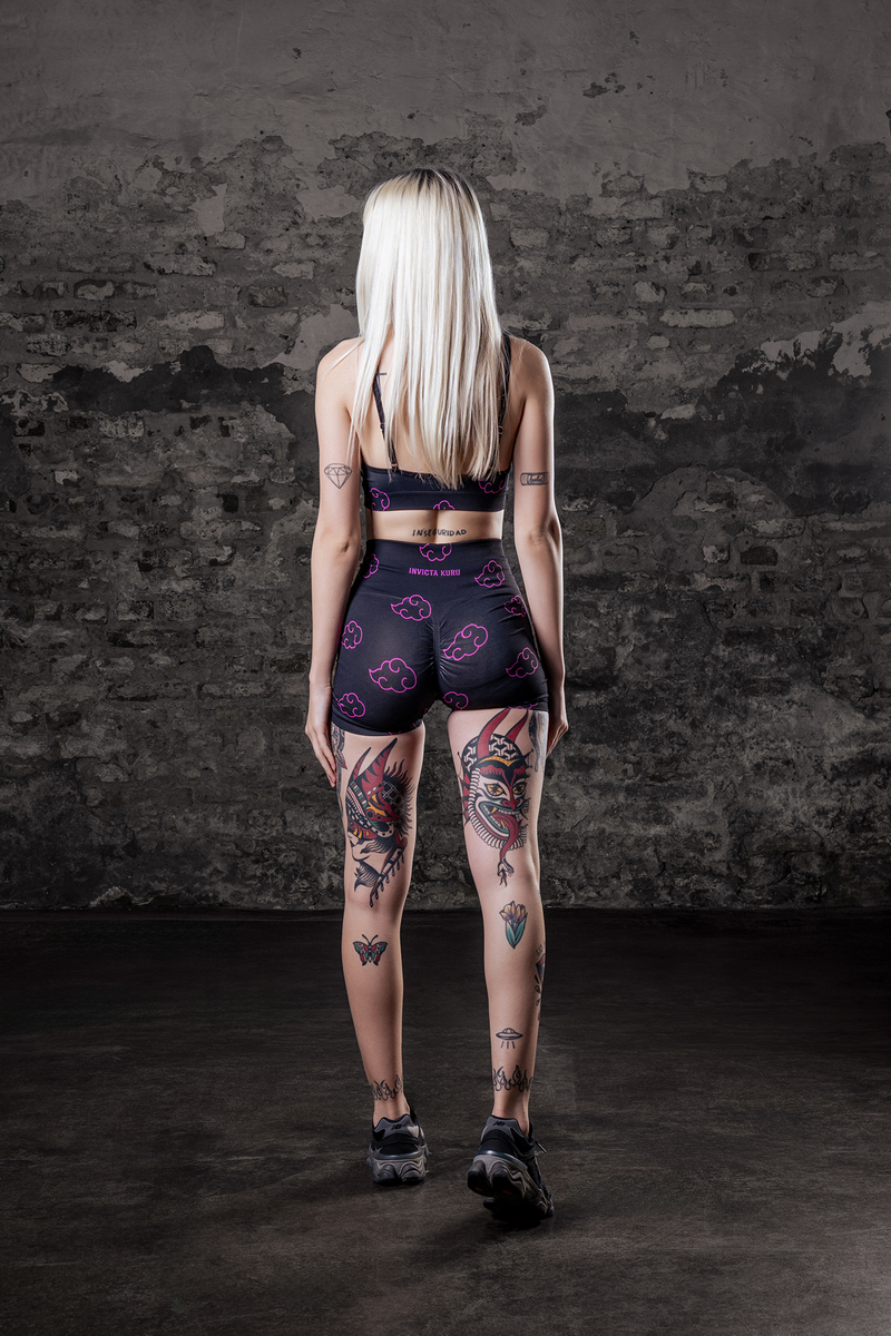 Pink Clouds Seamless Bra