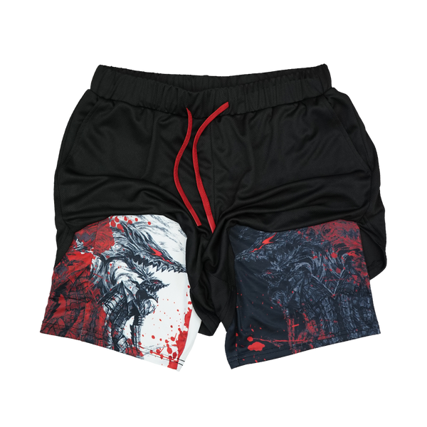 Black Swordsman Performance Shorts – Invicta Kuru