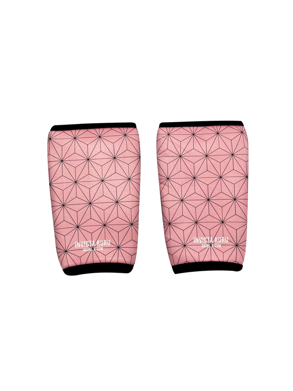 Pink Pattern Knee Sleeves