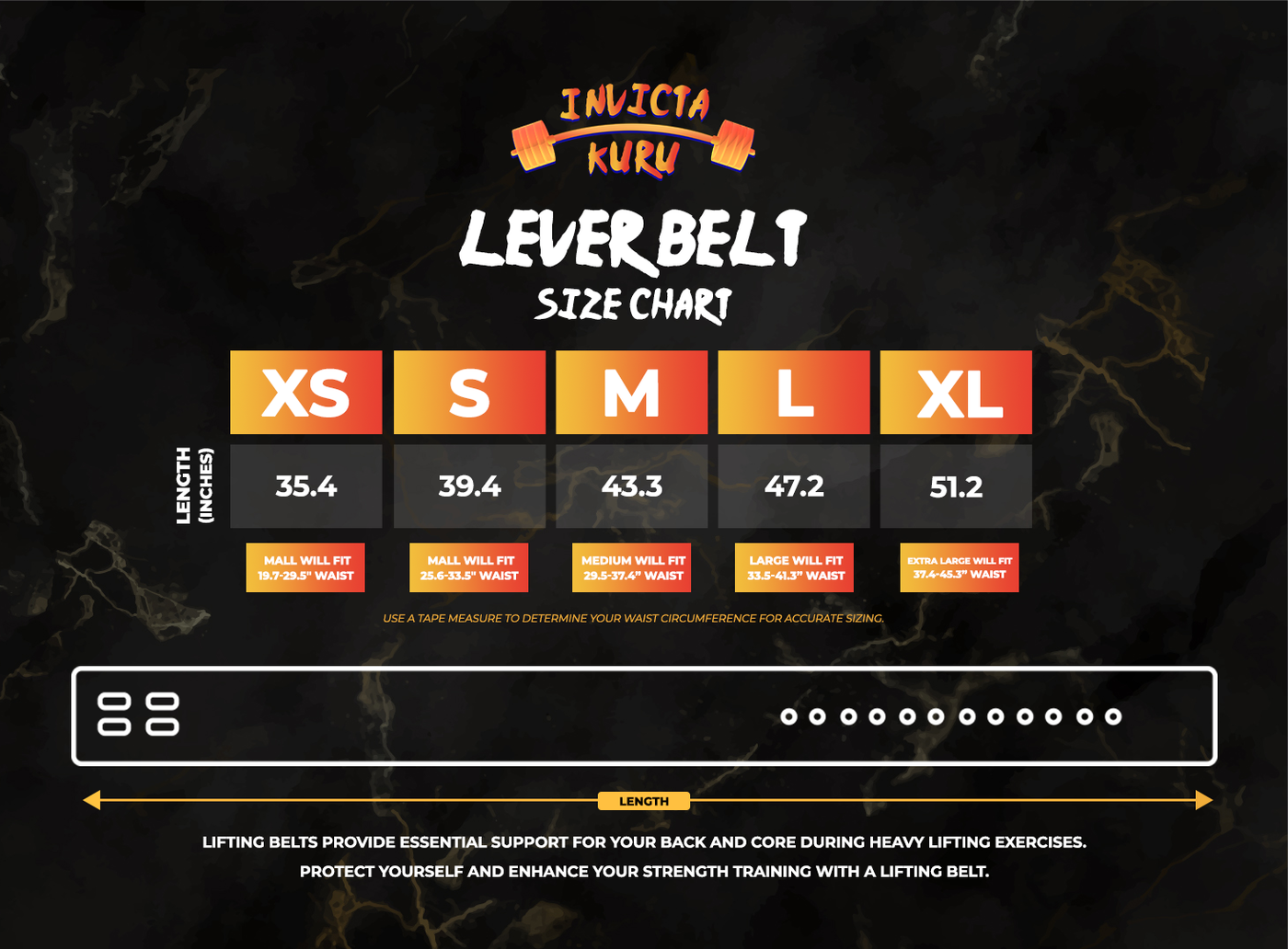 No Enemies Lever Belt – Invicta Kuru