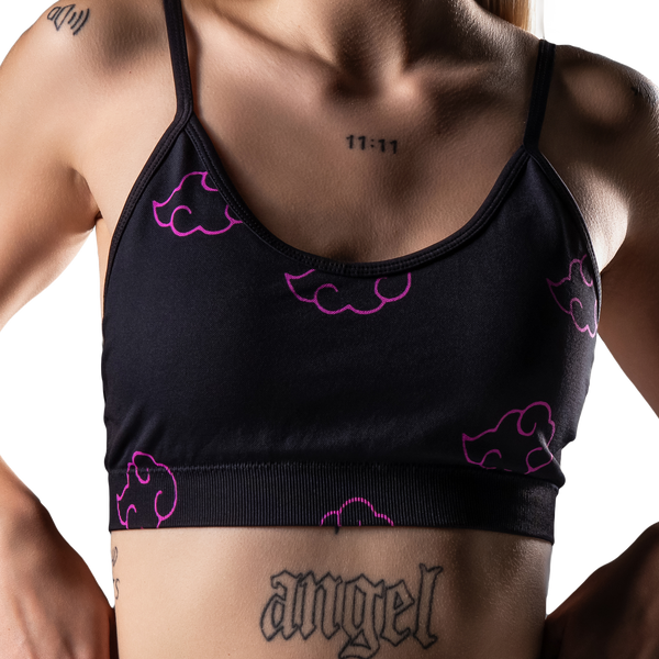 Pink Clouds Seamless Bra
