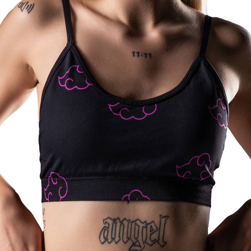 Pink Clouds Seamless Bra
