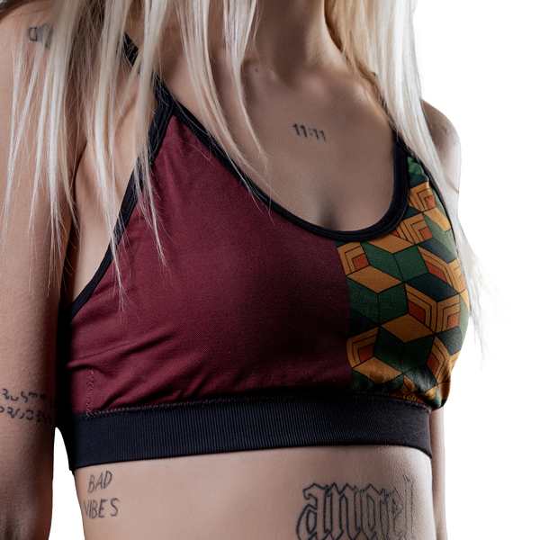 Water Pillar Seamless Bra