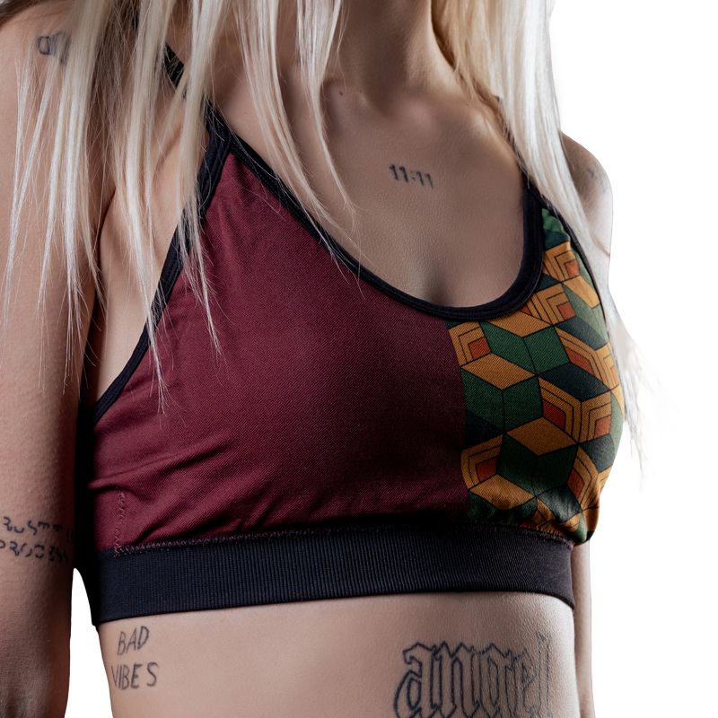 Water Pillar Seamless Bra