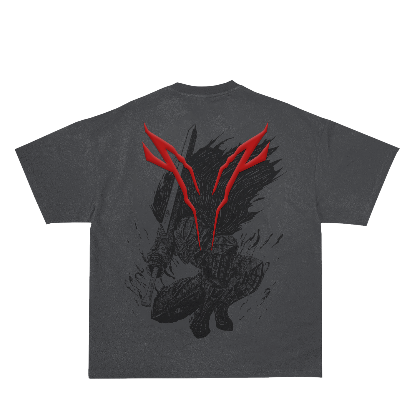 paledusk RUMBLE グラフィックTシャツ 黒　サイズXL Black Swordsman V2 T-Shirt – Invicta Kuru