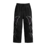 Butterfly Rhinestone Joggers