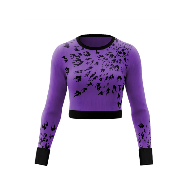 Curse Seamless Cropped Long Sleeve