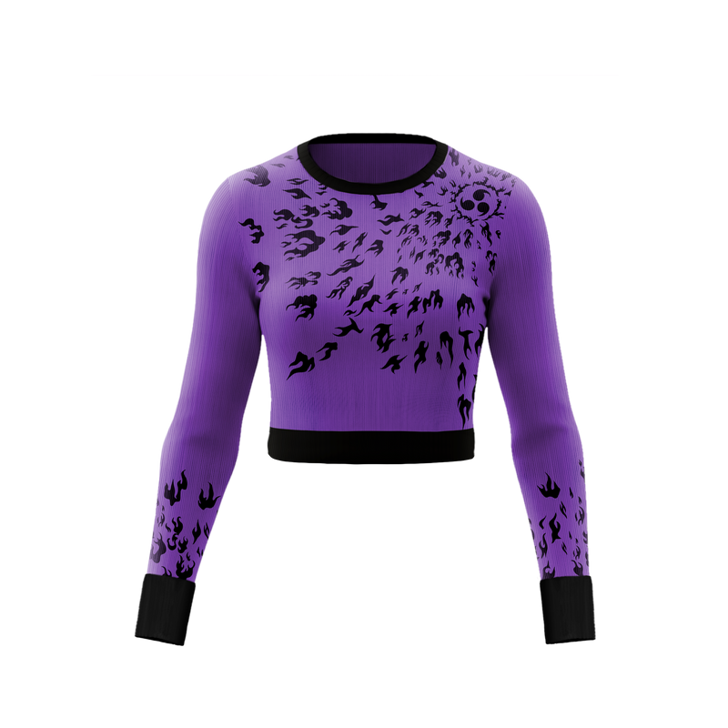 Curse Seamless Cropped Long Sleeve