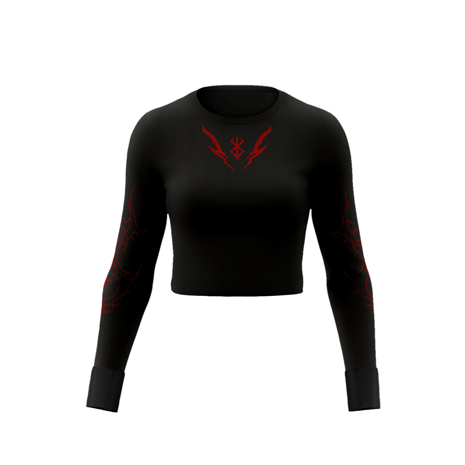 Tormented Seamless Cropped Long Sleeve – Invicta Kuru
