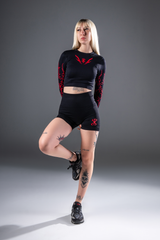 Tormented Seamless Cropped Long Sleeve