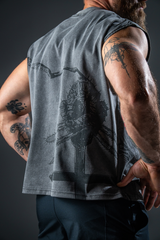 Chainsaw Cut Off Tee