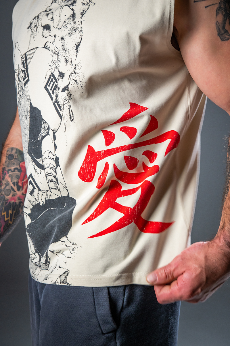 Sand Demon Cut Off Tee