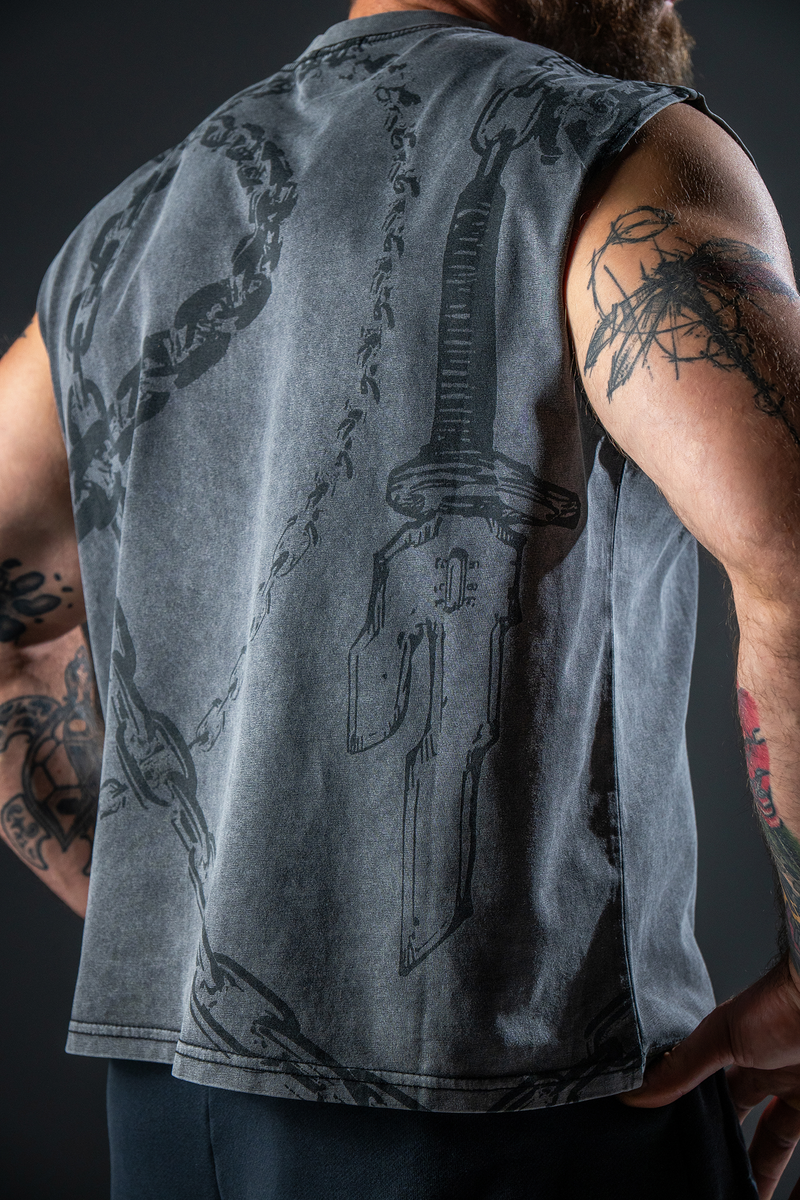 Vengeance Cut Off Tee