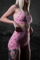 Pink Pattern Seamless Shorts