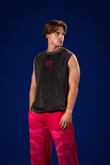 Flamingo Cut Off Tee