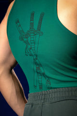 Ghost Katana Tank Top