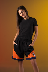 Warrior Symbol Cotton Shorts