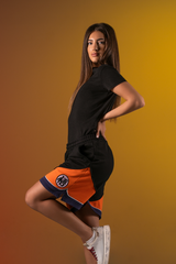 Warrior Symbol Cotton Shorts