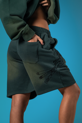Ghost Katana Cotton Shorts