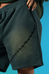 Ghost Katana Cotton Shorts