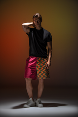 Water Pillar Cotton Shorts