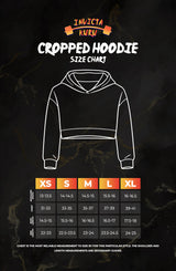 Ablaze Cropped Hoodie