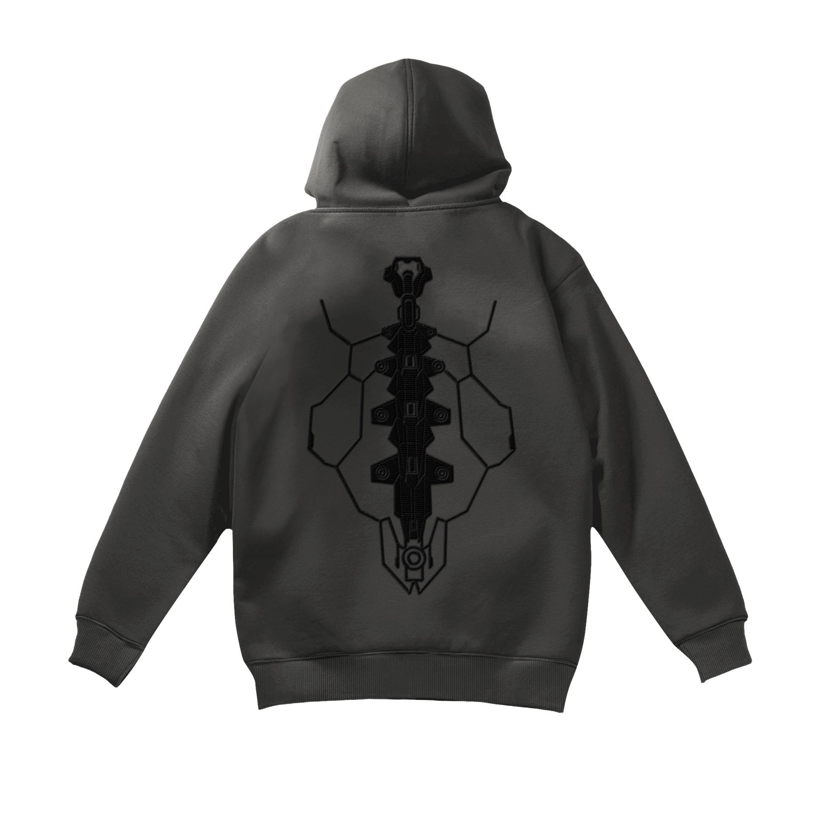 Cyber Embroidery Hoodie – Invicta Kuru