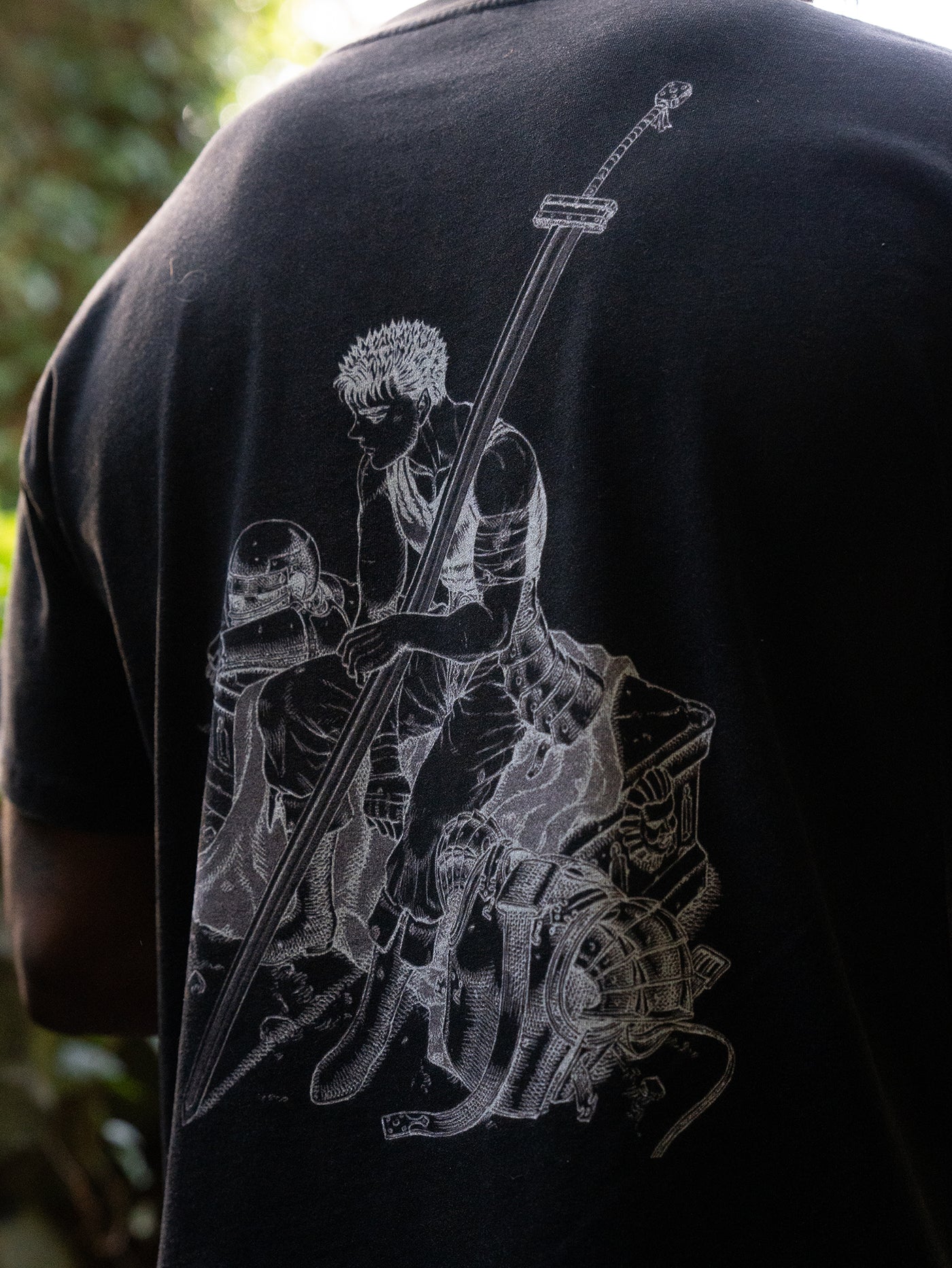 Black Swordsman T-Shirt - Black – Invicta Kuru