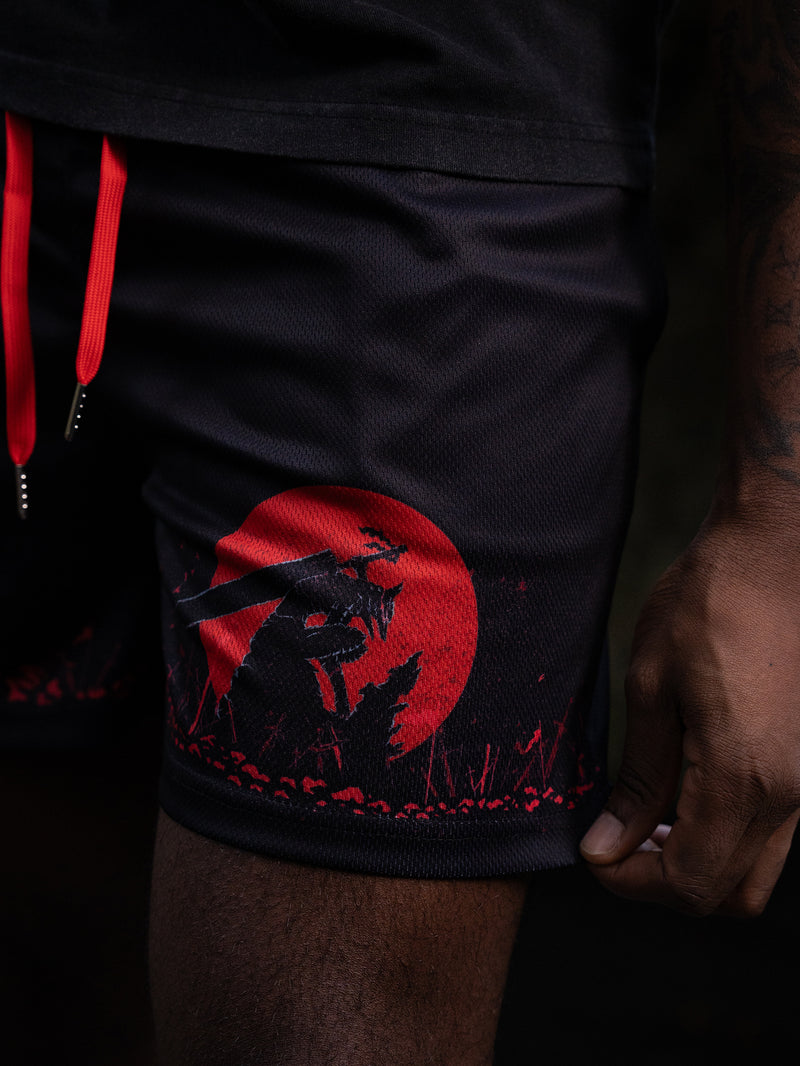 Blood Moon Battleground Shorts - Black