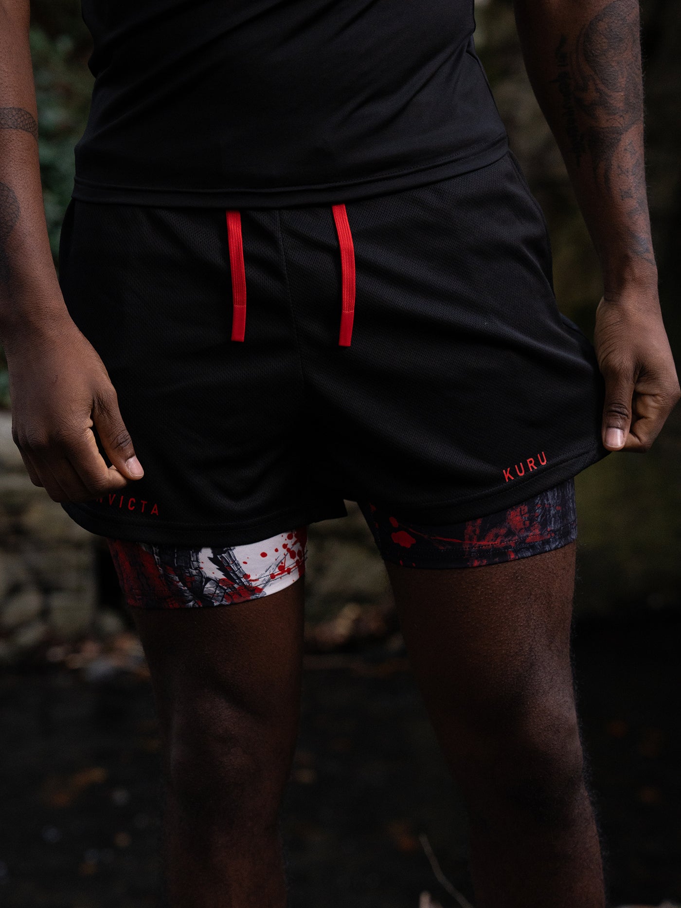 Black Swordsman Performance Shorts – Invicta Kuru
