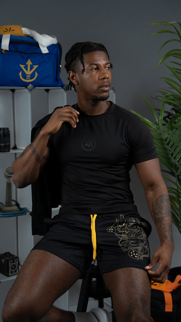 Eternal Dragon Shorts - Black