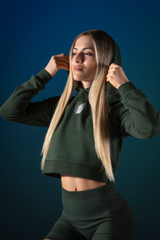 Freedom Cropped Hoodie