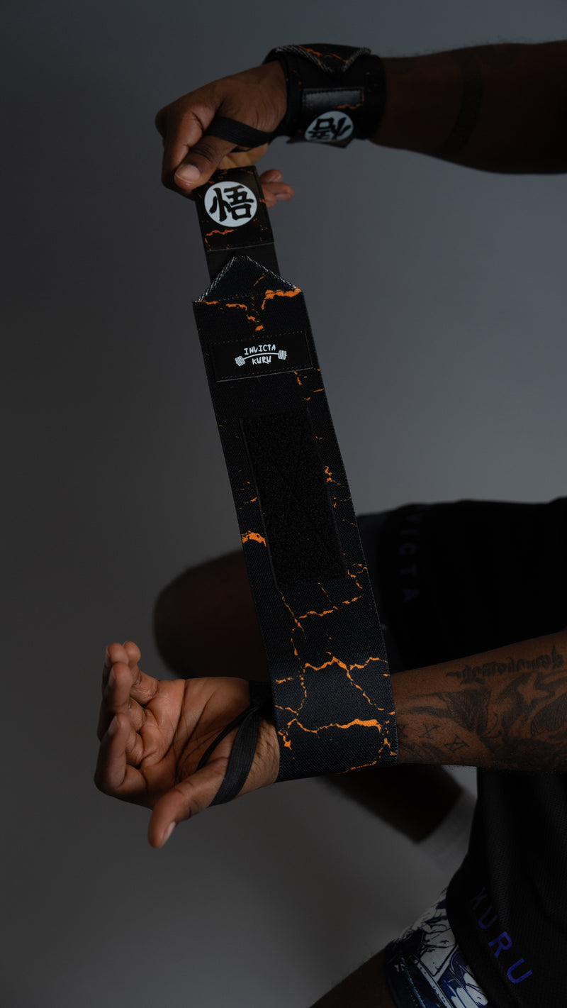 Warrior Symbol Wrist Wraps