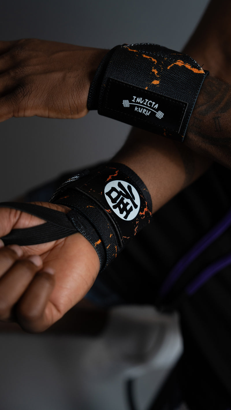 Warrior Symbol Wrist Wraps