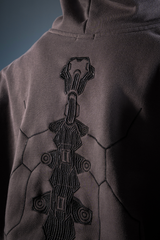 Cyber Embroidery Hoodie