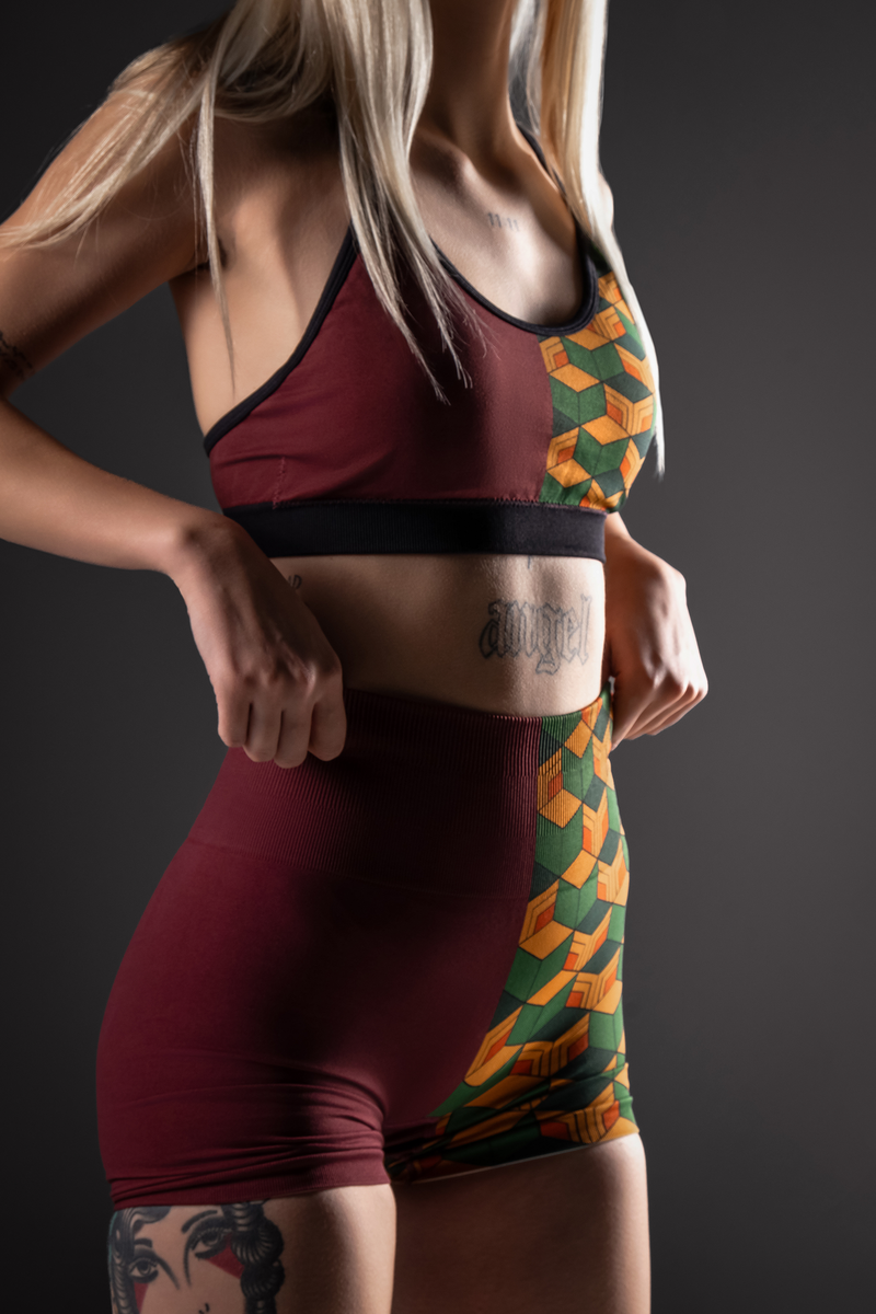 Water Pillar Seamless Shorts